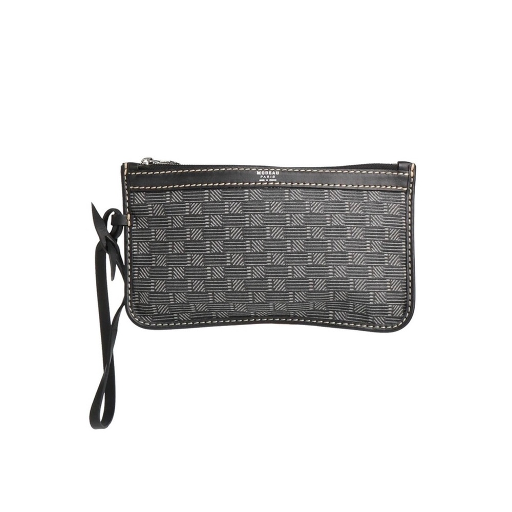 Moreau Paris Charcoal Grey Clutch